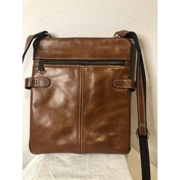 Patricia Nash Crossbody Leather New Unused Tooled Floral Florence - Picture 8 of 12